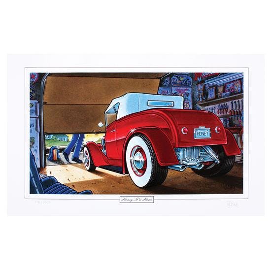 Limited Ed. George Trosley Print - Honey I'm Home