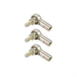 Steel 5/8 Inch RH Female Heim Joint Rod Ends with Stud, 3 Pack