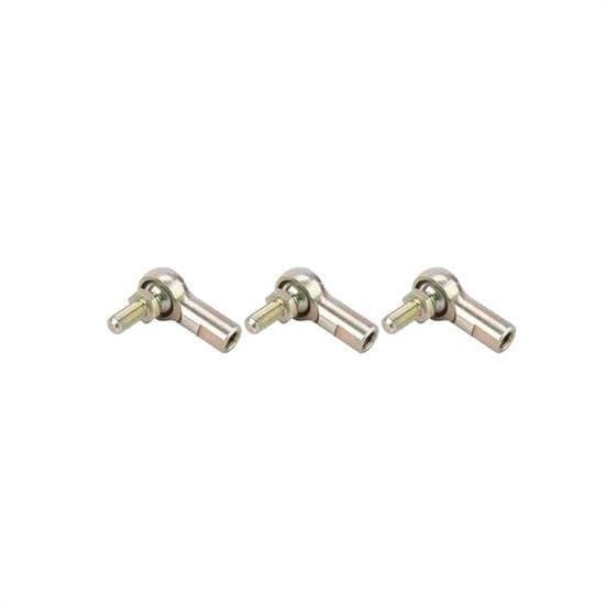 Steel 5/16" RH Female Heim Joint Rod Ends with Stud, 3 Pack