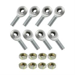 Drag Car Standard 4-Bar 3/4 Inch Rod End Kit