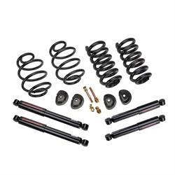 1963-72 C10 2 Inch Front, 4 Inch Rear Drop Lowering Kit w/ Shocks