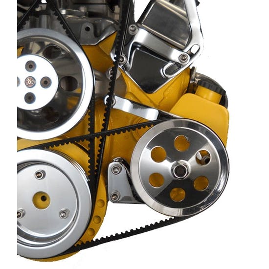 Bills Hot Rod Co. SBC P/S and Alternator Brackets, Raw