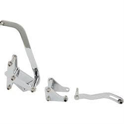 Bills Hot Rod Co. SBC P/S and Alternator Brackets, Chrome