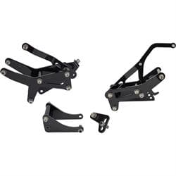 Bills Hot Rod Co. SBC P/S, Alt., and A/C Brackets, Side, Black