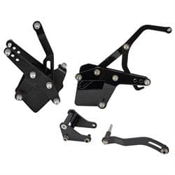 Bills Hot Rod Co. SBC Wide Set A/C, P/S, and Alt. Brackets, Black