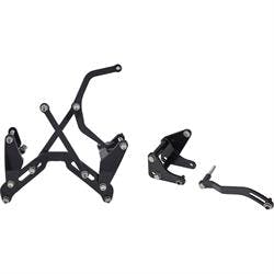 Bills Hot Rod Co. BBC A/C, P/S, and Alternator Brackets, Black