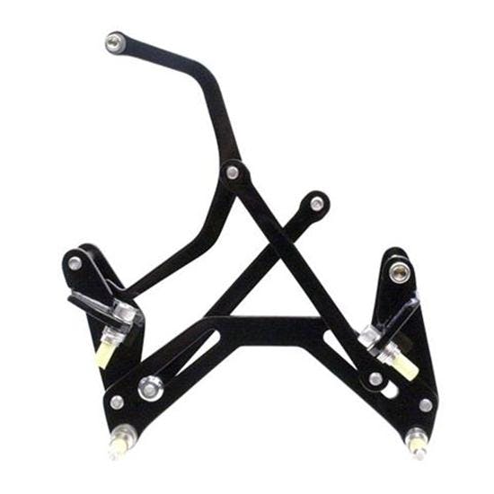 Bills Hot Rod Co. SBC A/C, P/S, and Alternator Brackets, Black