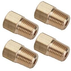 Master Cylinder Fluid Tube Fittings, 3/8-24 IFF-1/8 NPT, 4/Pack