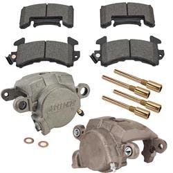 78-88 GM Metric Loaded Brake Caliper Kit w/D154 Street Brake Pads