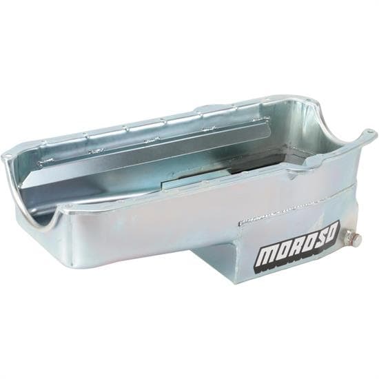 Moroso Oil Pan w/High Volume Oil Pump/Pickup Kit, 57-79 SB Chevy