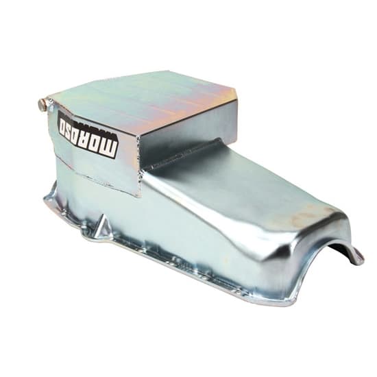 Moroso Oil Pan w/High Volume Oil Pump/Pickup Kit, 57-79 SB Chevy