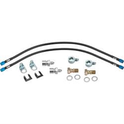 18 Inch Kevlar -3AN Brake Line Kit, 7/16 Inch x 20, 3/8-24 IFF