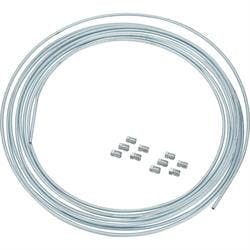 3/16 Inch Steel Brake Line Kit, 25 Foot Roll, 10 Flare Nuts