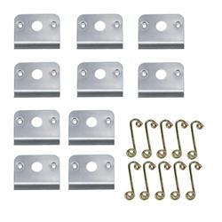 Quarter Turn Panel Fastener Spring and Spring Plate Kit, Pack/10