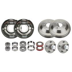 Bendix Style Front Brake Kit for 1937-48 Ford Spindles, 12x2 Inch