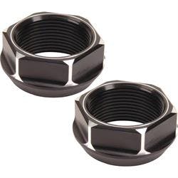 Aluminum Hex Axle Nut, 2-1/2 Inch Left and Right Hand Nuts, Pair