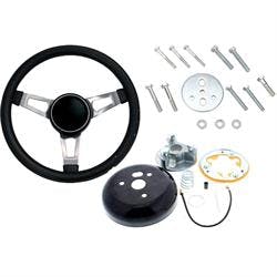 Grant 846 Classic 3-Spoke Steering Wheel, 15 Inch w/Install Kit