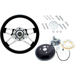 Grant 440 Challenger GT Steering Wheel, 13-1/2 Inch w/Install Kit
