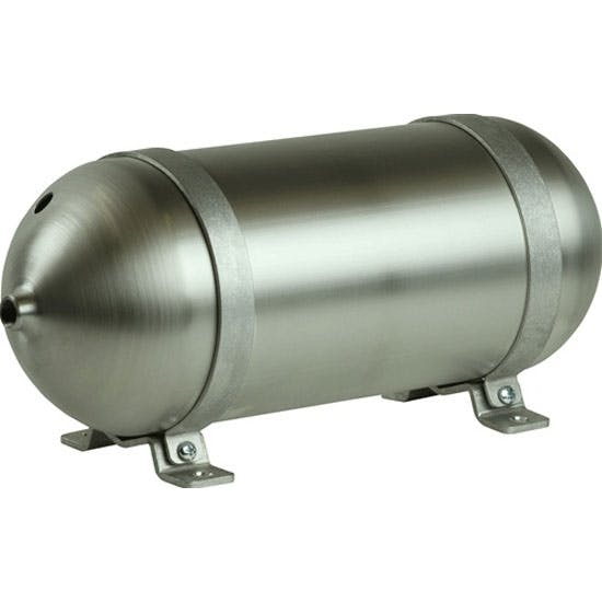Speedway 18 Inch Aluminum Air Suspension Tank, 2 Gallon