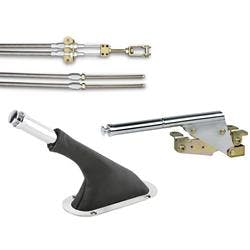 Lokar EHB-7000F Floor Mount Hand Emergency Brake/Cable Kit,Chrome
