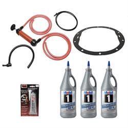 Mobil 1 1043611 75W90 Full Synthetic Gear Oil Change Kit, 8.5 In.