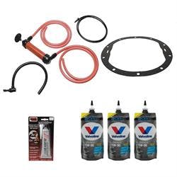 Valvoline VV982 75W140 Synpower Gear Oil Change Kit, 8.2/8.5 Inch