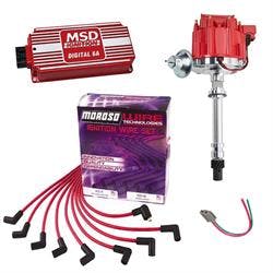 Performance HEI Distributor & MSD 6201 6A Box for SBC, BBC, 350