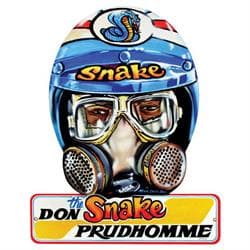 Snake Helmet Garage Sign