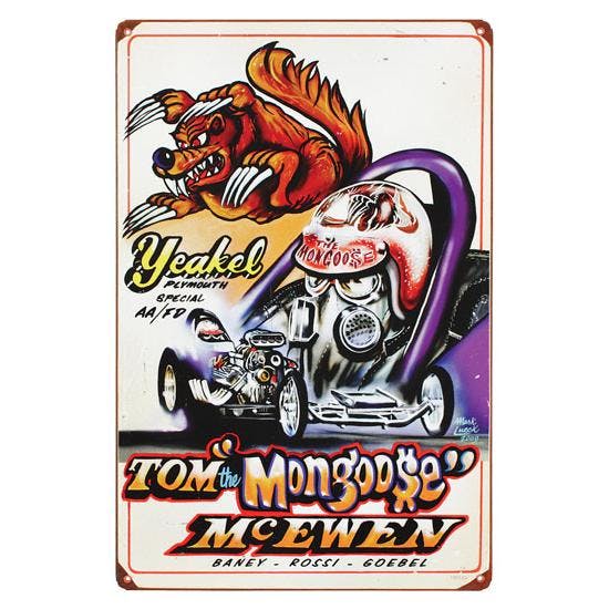 Mongoose Drag Garage Sign