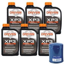 Driven 00306 XP3 Synthetic 10W30/AC Delco PF1218 Oil Change Kit