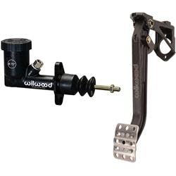 Wilwood 340-13834 7:1 Clutch/Brake Pedal w/260-15098 GS CI MC,3/4