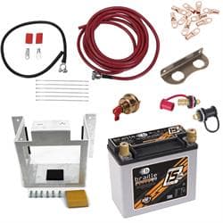 Braille B2015 AGM 425 CCA Lightweight Battery Master Install Kit