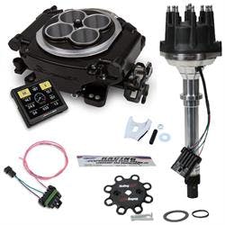 Holley Sniper 550-511 EFI Black Ceramic Finish w/Dist Kit,SBC/BBC