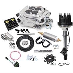 Holley Sniper 550-510K EFI Shiny w/Fuel Supply/Dist Kit, SBC/BBC