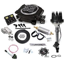 Holley Sniper 550-511K EFI Black w/Fuel Supply/Dist Kit, SBC/BBC