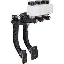 Tilton 72-608 2-Pedal Overhung-Mount w/75 Series Master Cylinders