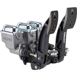 Tilton 72-604 2-Pedal Floor Mount w/73 Series Master Cylinders