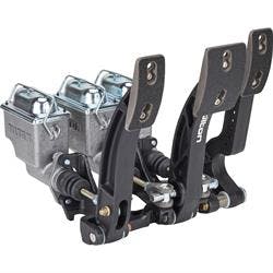 Tilton 72-603 3-Pedal Floor Mount w/ 73-Series Master Cylinders
