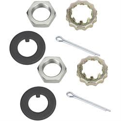 Wilwood 370-10090 WWE Pro Spindle Locknut Front Set, Pair