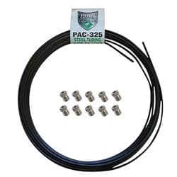 3/16 PVF Coated Steel Brake Line Kit, 3/8-24 Fittings, 25Ft.