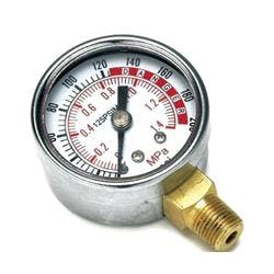 Performance Tool W10055 Portable Air Tank Replacment Gauge