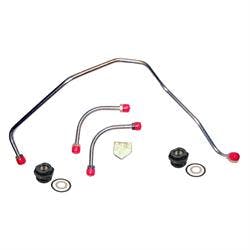 Holley Pump-to-Carb Steel Fuel Line Kit for Small Block Chevy
