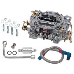 Edelbrock 1902 AVS2 Series 500CFM Carb with 8131/8123 Fuel Line
