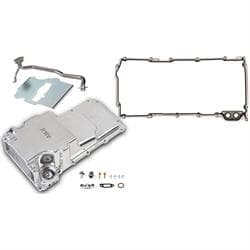 Holley 302-2P Polished LS Swap Added Clearance Oil Pan w/Gasket