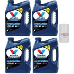 Valvoline/Motorcraft 6.7L Powerstroke 15W-40 Oil Change Kit