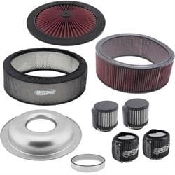 Speedway Motors 14x4 Inch Air Cleaner/Pre-Filter/Breather Kit