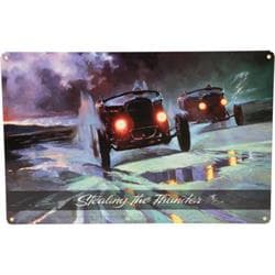 Tom Fritz Stealing the Thunder Tin Sign, 18 x 12 Inch