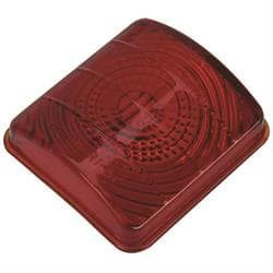 1951-1952 Chevy Tail Light Lens, Red Glass