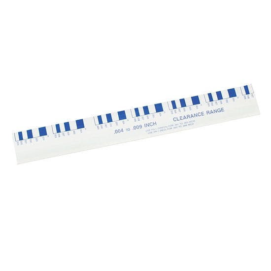 Blue Plastigauge for Bearing Clearance, .004-.009 Inch