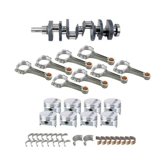 Speedway Small Block Ford 347 Stroker Kits, IBeam Rods